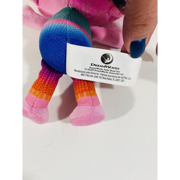 Dreamworks Poppy Pink 10” Troll Plush Trolls Movie Stuffed Animal Toy Doll 2020 - Picture 6 of 10